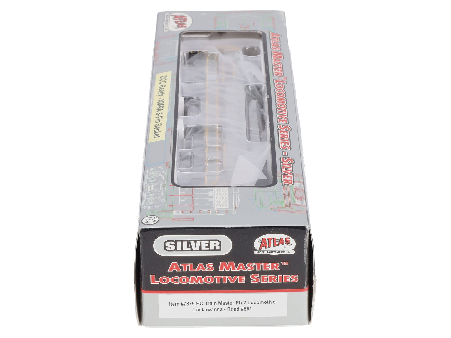 Atlas 7879 Dl&W HO Trainmaster Phase 2 Locomotive #861