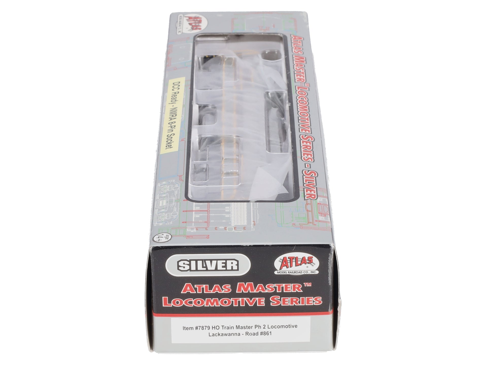 Atlas 7879 Dl&W HO Trainmaster Phase 2 Locomotive #861