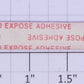 American Flyer FL0236 Flyerville "Glendale" Red/Black Border Sign