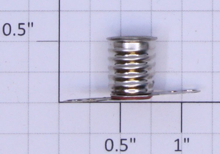 Lionel 14217-310 Flat Screw Base Lamp Socket