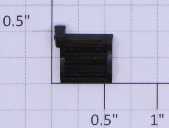 American Flyer 105-R Right Black Plastic Heavyweight Passenger Car Step