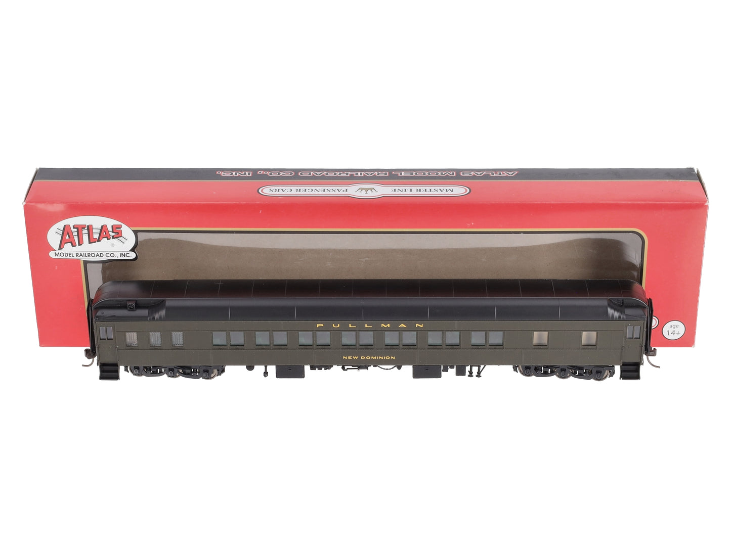 Atlas 20005887 HO Illinois Central New Dominion 14 Section Pullman Sleeper