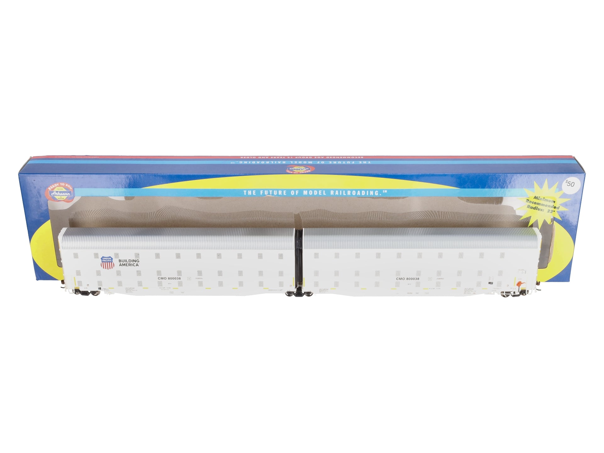 Athearn 96223 UP/CMO Auto-Max Auto Carrier #800038