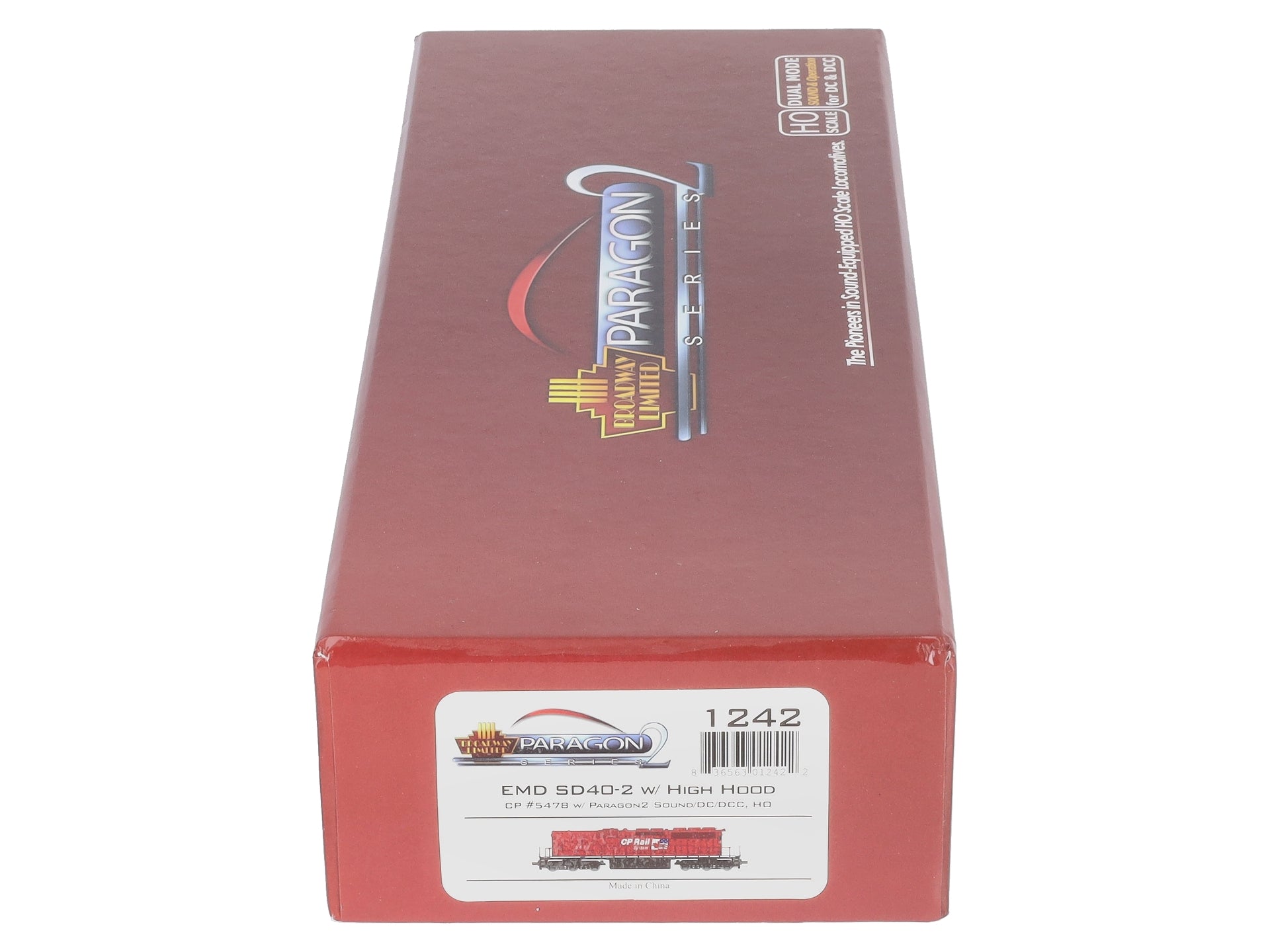 Broadway Limited 1242 HO CP Diesel EMD SD40-2 High Hood #5478 w/ DCC & Sound