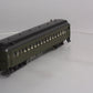 Atlas 2001150 O Unlettered 60' Passenger Coach Car - 2 Rail (Green/Black)
