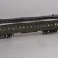 Atlas 2001150 O Unlettered 60' Passenger Coach Car - 2 Rail (Green/Black)