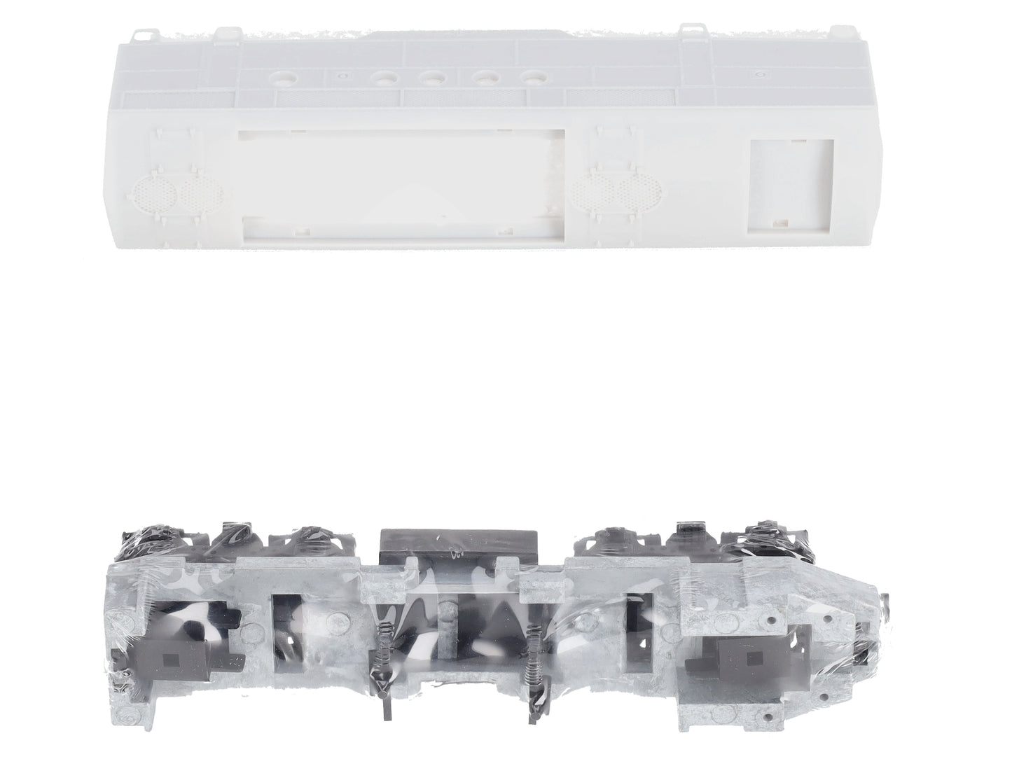 Stewart 5005 HO Undecorated Diesel EMC FTB Dummy With Fifth Porthole  LN/Box