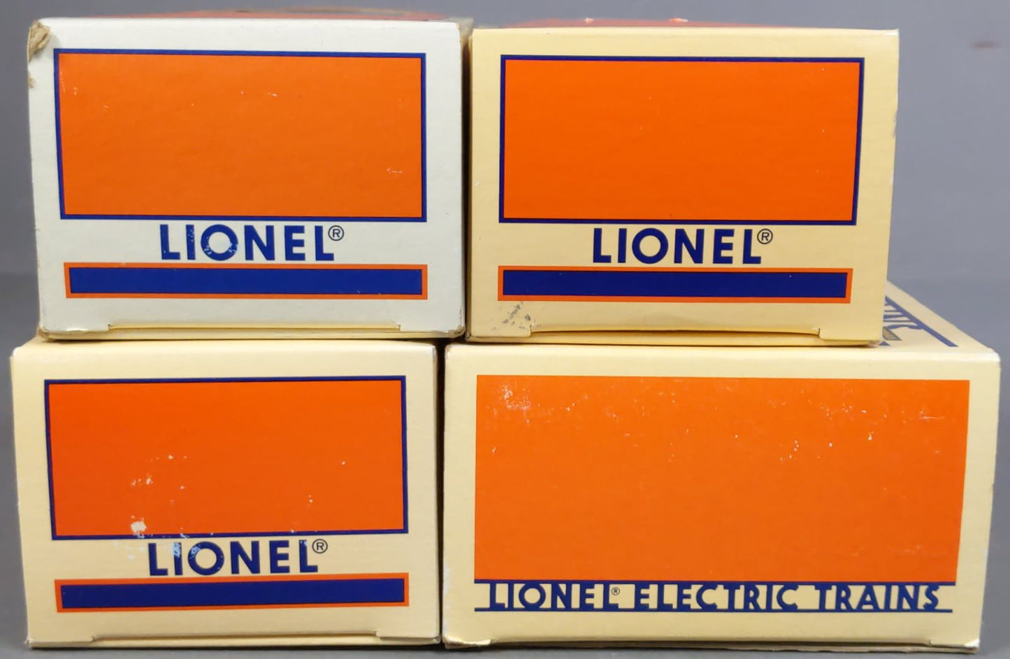 Lionel O Gauge Assorted Freight Cars [4] EX/Box