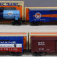 Lionel O Gauge Assorted Freight Cars [4] EX/Box
