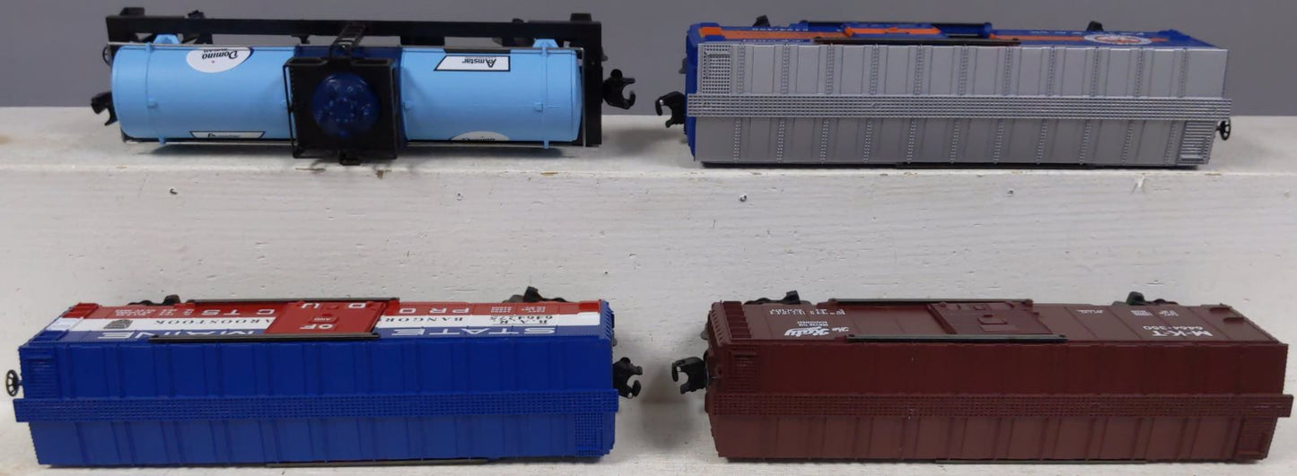 Lionel O Gauge Assorted Freight Cars [4] EX/Box