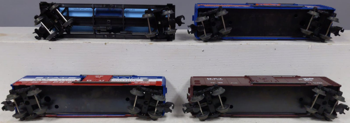 Lionel O Gauge Assorted Freight Cars [4] EX/Box