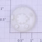 Lionel 9324-56 Eggshell White Tank Car Dome