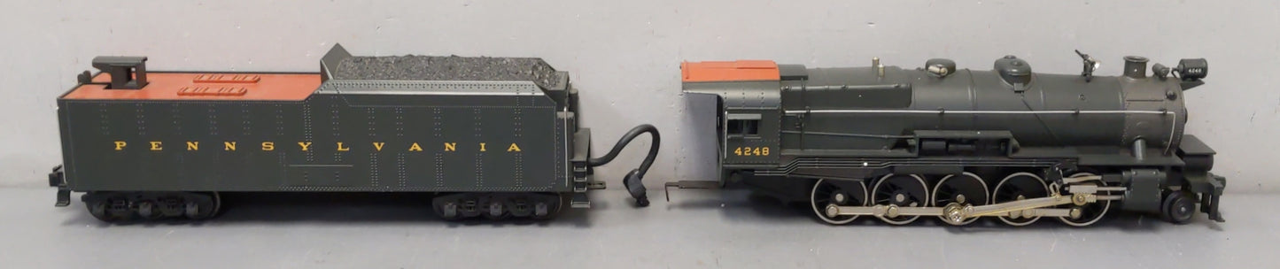 MTH 30-1176-1 O Pennsylvania 2-10-0 Decapod Steam Locomotive w/PS2 #4248 EX/Box