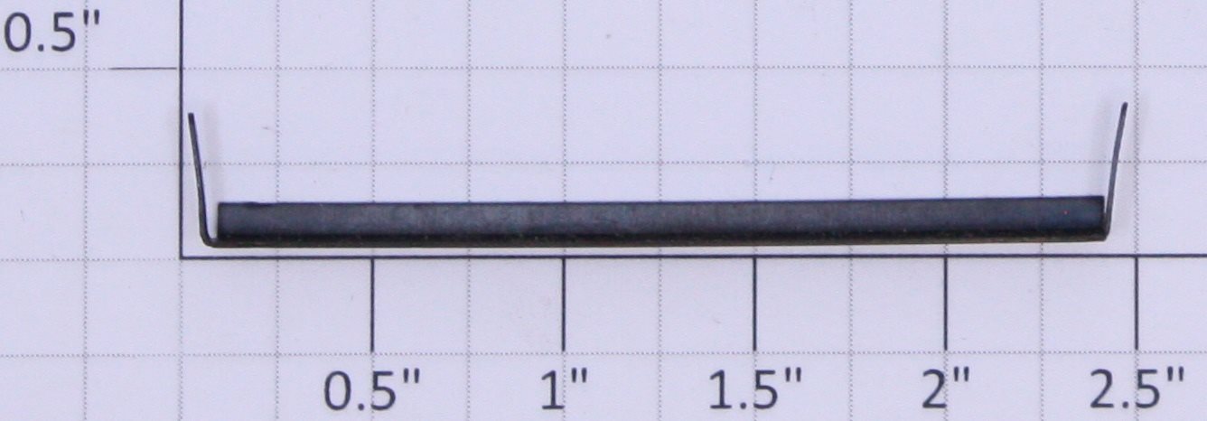 American Flyer 49700-21 2-13/32" Metal Door Guide with Tabs