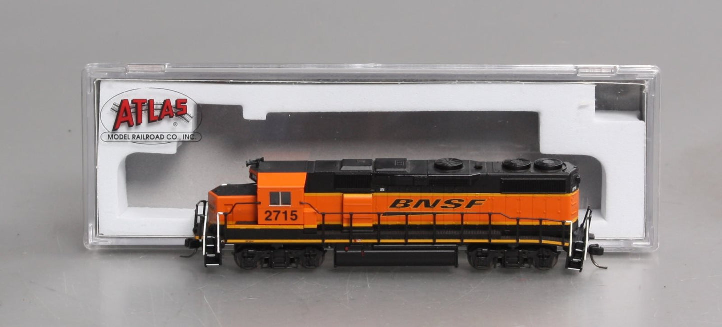 Atlas 40004786 N Burlington Northern Santa Fe GP39-2 Diesel Locomotive #2715