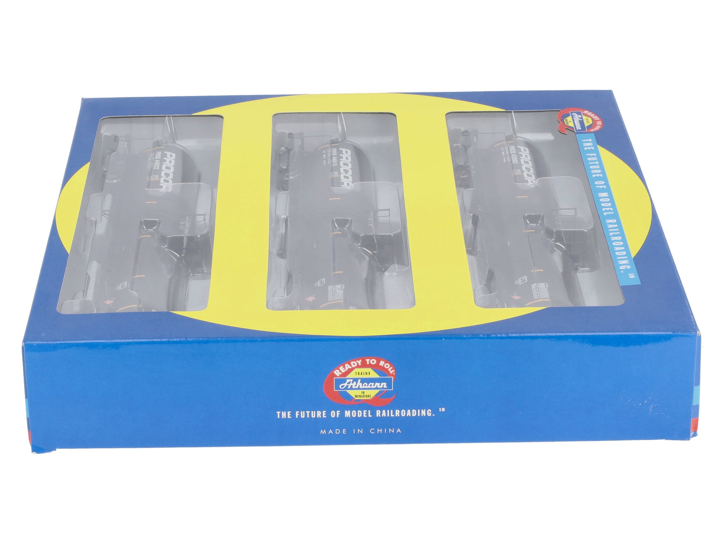 Athearn 97608 HO Procor 30,000-Gallon Ethanol Tank Car Pack of 3