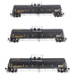 Athearn 97610 HO Scale UTLX 30,000-Gallon Ethanol Tank Car Pack of 3 LN/Box