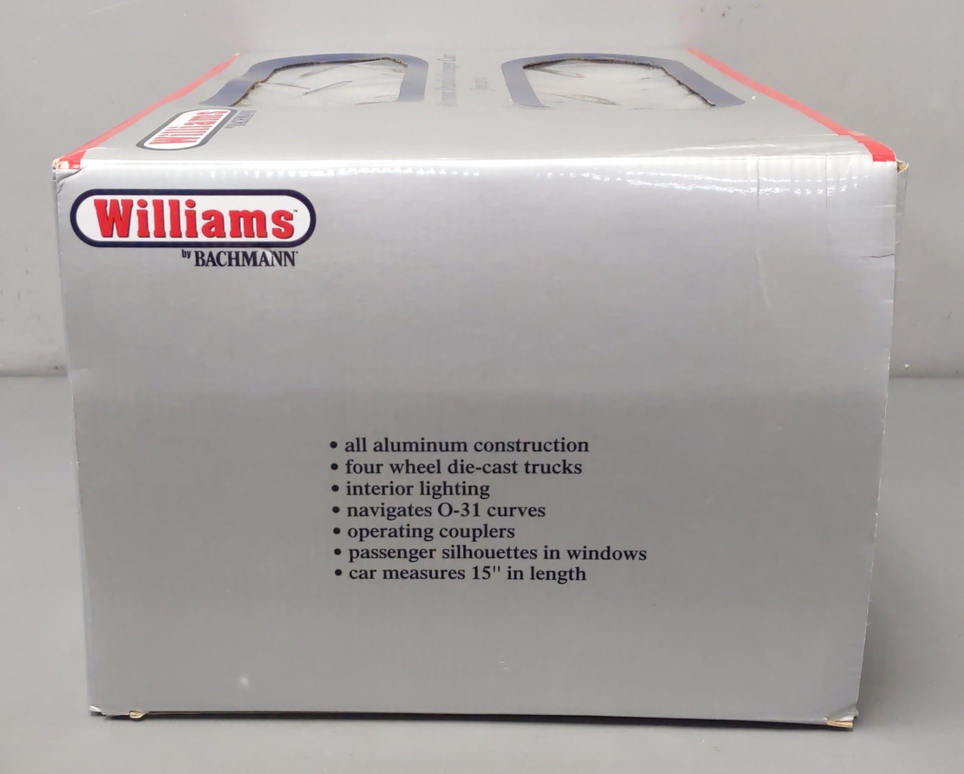 Williams 43098 O Santa Fe 60 Ft. Streamline Passenger 4-Car Set