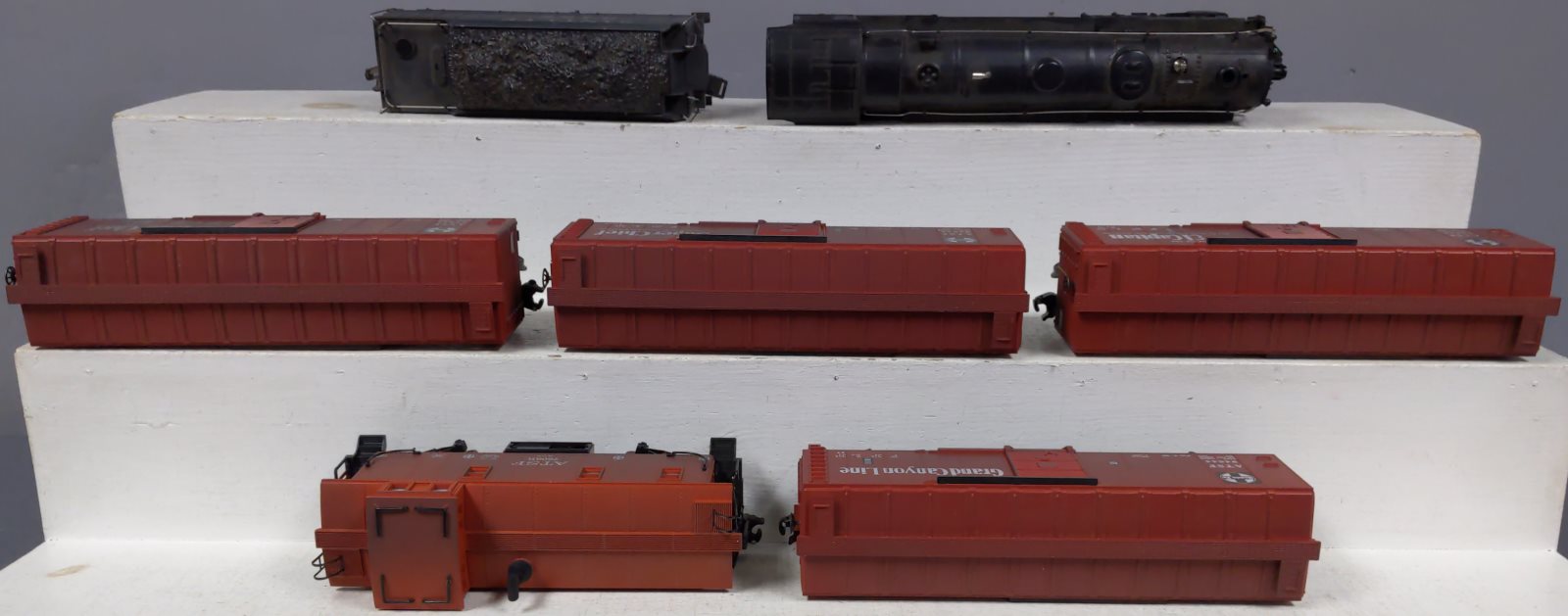 Lionel 6-11838 O Gauge AT&SF Warhorse Hudson Steam Freight Train Set MT/Box