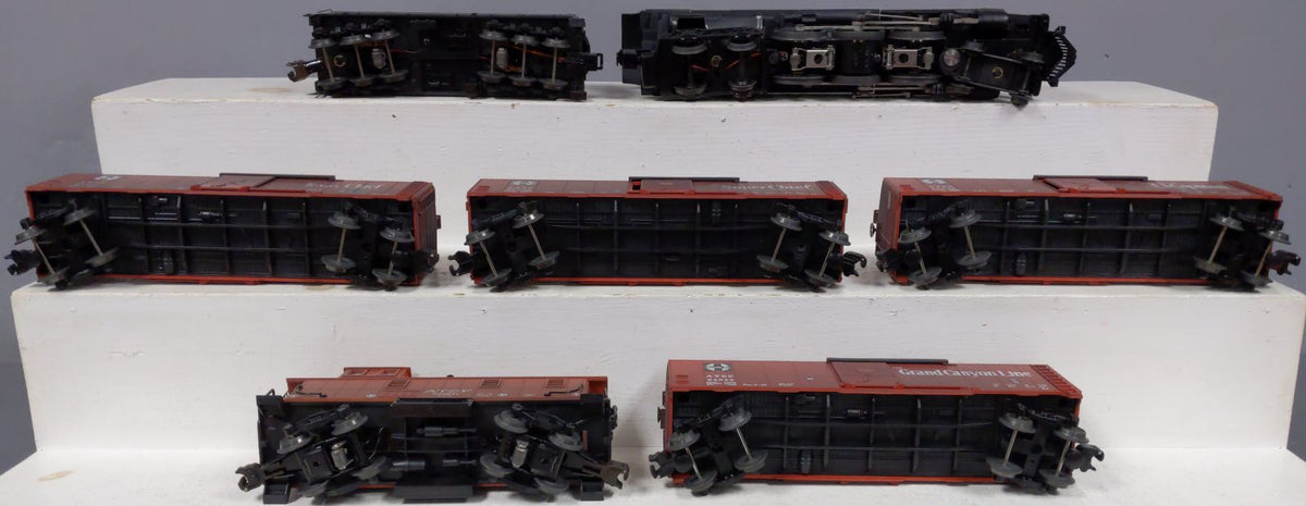 Lionel 6-11838 O Gauge AT&SF Warhorse Hudson Steam Freight Train Set MT/Box