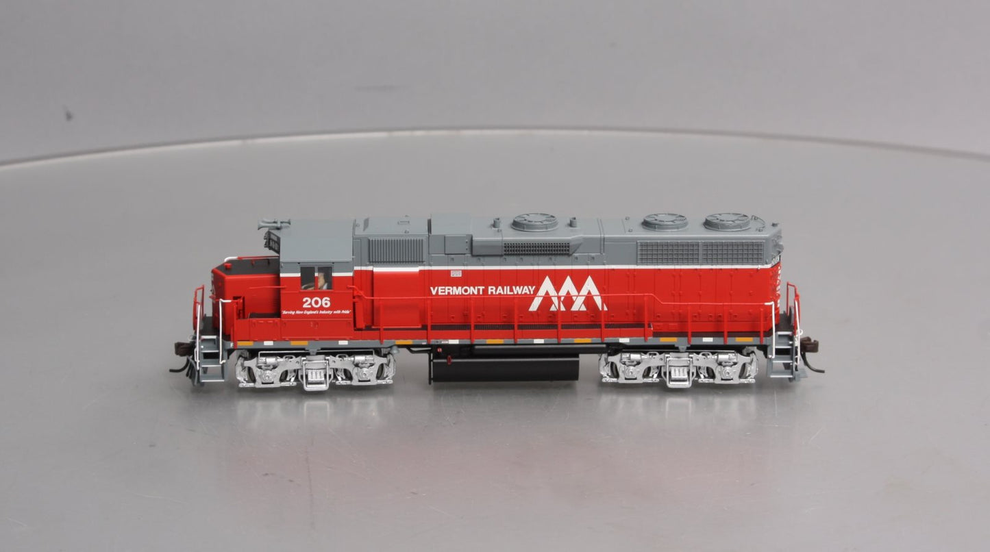 Atlas 10001731 HO Vermont EMD GP38 Low Nose Diesel Locomotive Sound/DCC #206
