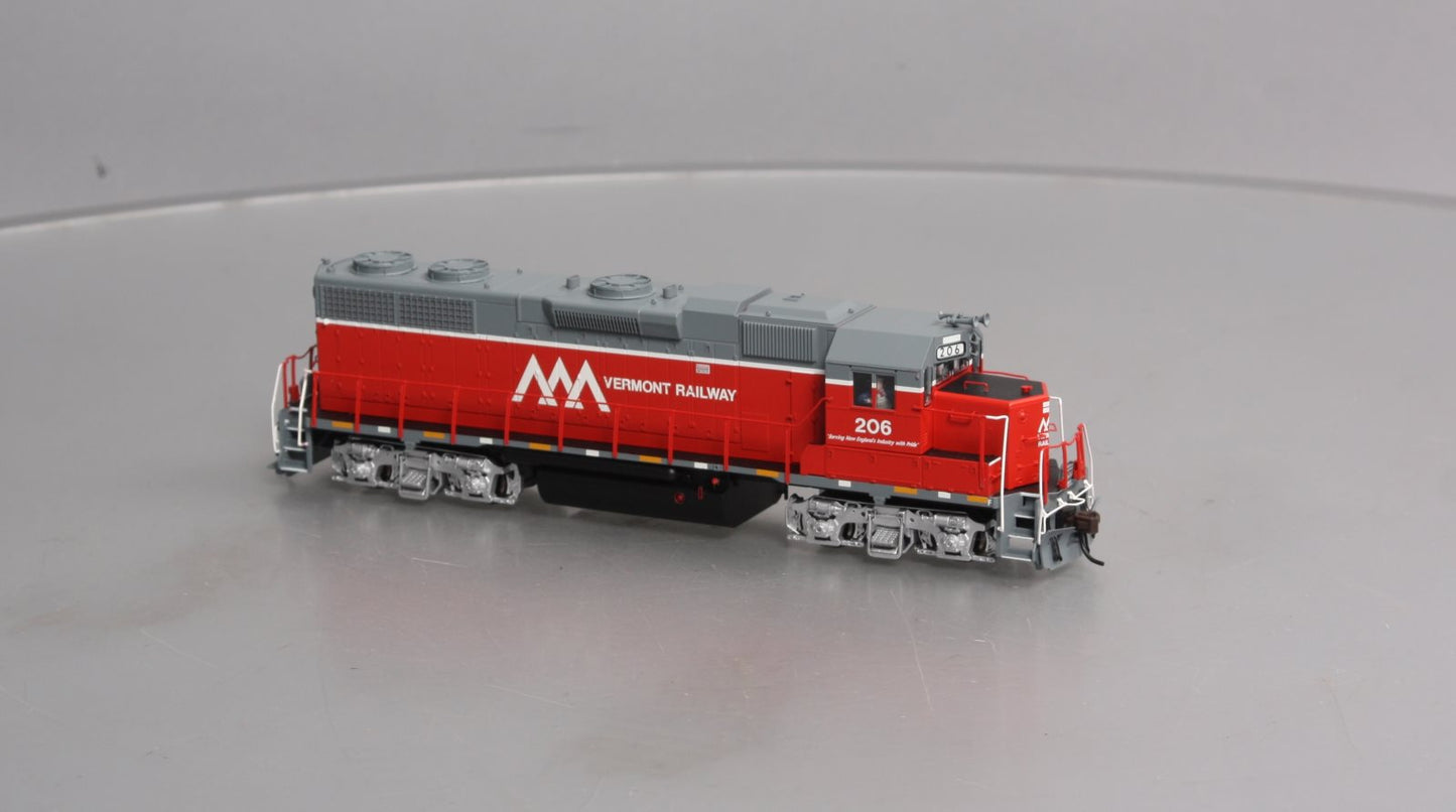 Atlas 10001731 HO Vermont EMD GP38 Low Nose Diesel Locomotive Sound/DCC #206