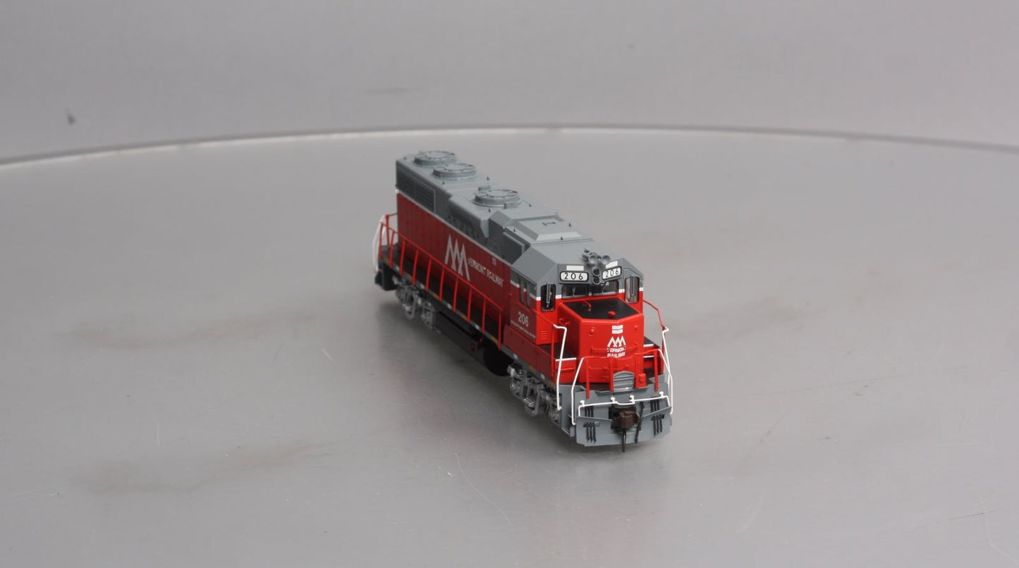 Atlas 10001731 HO Vermont EMD GP38 Low Nose Diesel Locomotive Sound/DCC #206