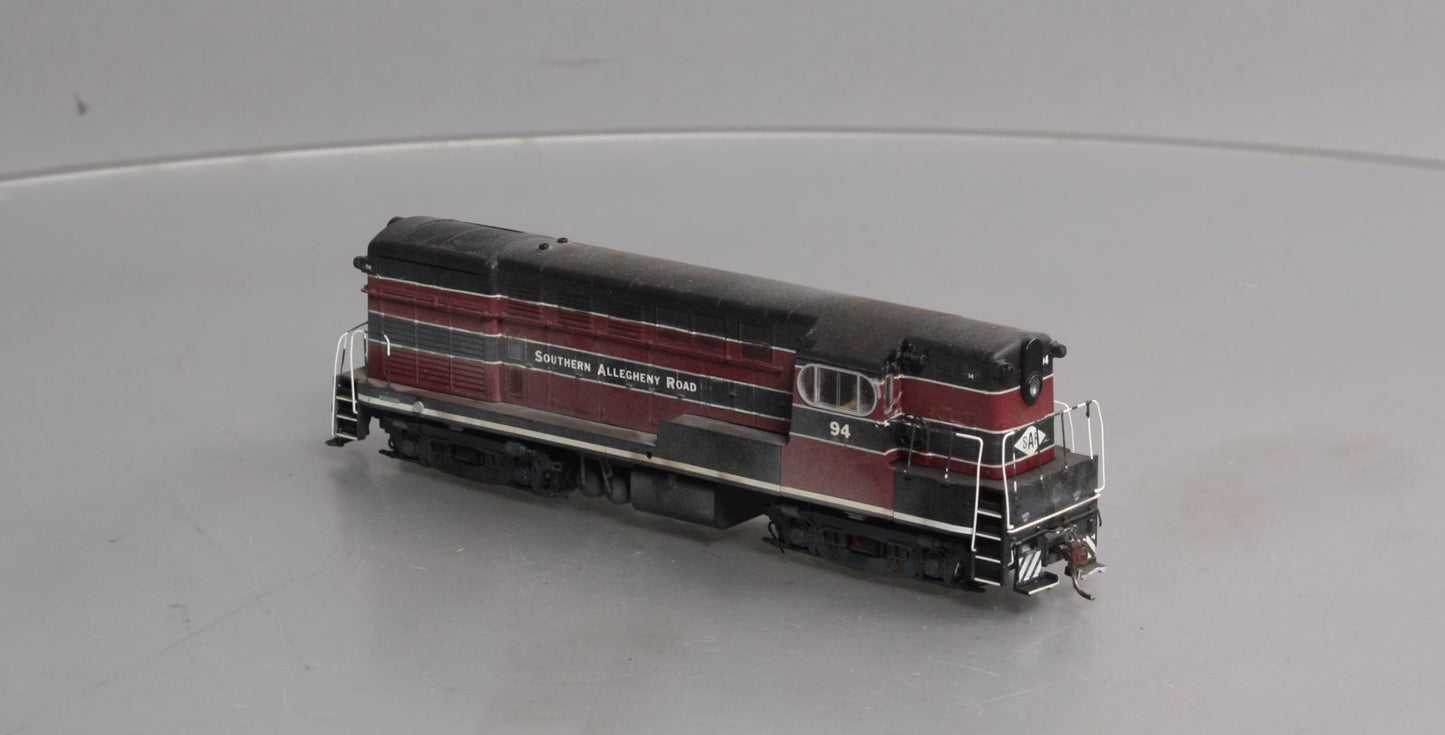 Atlas 9594 HO SAR H15-44 Diesel Locomotive w/DCC #94 -Weathered VG/Box