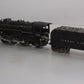Lionel 225E Vintage O 2-6-2 Die-Cast Steam Locomotive w/ 2235W Tender VG