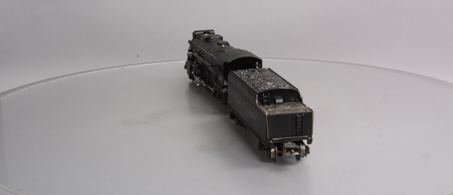 Lionel 225E Vintage O 2-6-2 Die-Cast Steam Locomotive w/ 2235W Tender VG