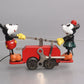 Lionel 1100 Vintage O Disney‘s Mickey Mouse Windup Handcar (Red) VG