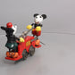 Lionel 1100 Vintage O Disney‘s Mickey Mouse Windup Handcar (Red) VG
