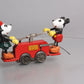 Lionel 1100 Vintage O Disney‘s Mickey Mouse Windup Handcar (Red) VG