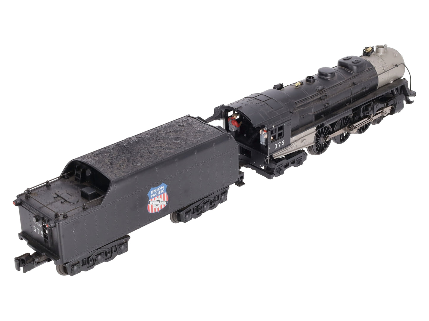 MTH 30-1330-1 Union Pacific 4-6-4 Hudson Steam Engine w/PS2 #375 VG/Box