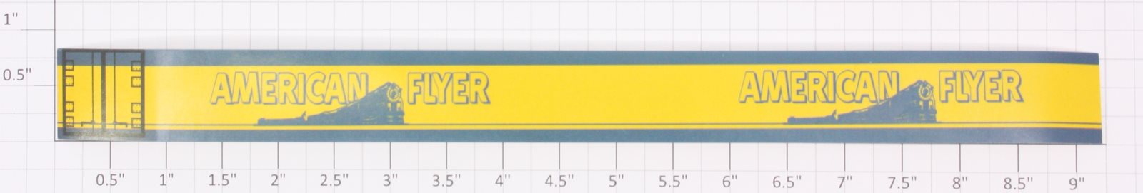 American Flyer 24550-1 Blue/Yellow 