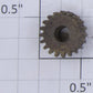 Lionel 165-59 Spur Gear without Set Screw