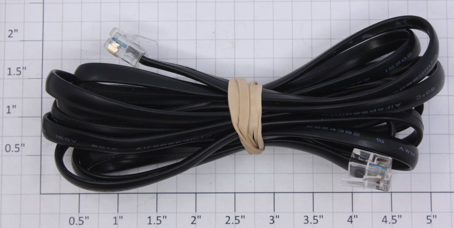 NCE Corporation 5240215 7' Cab Throttle Bus 6-Wire Flat Cable w/ RJ12 Connectors