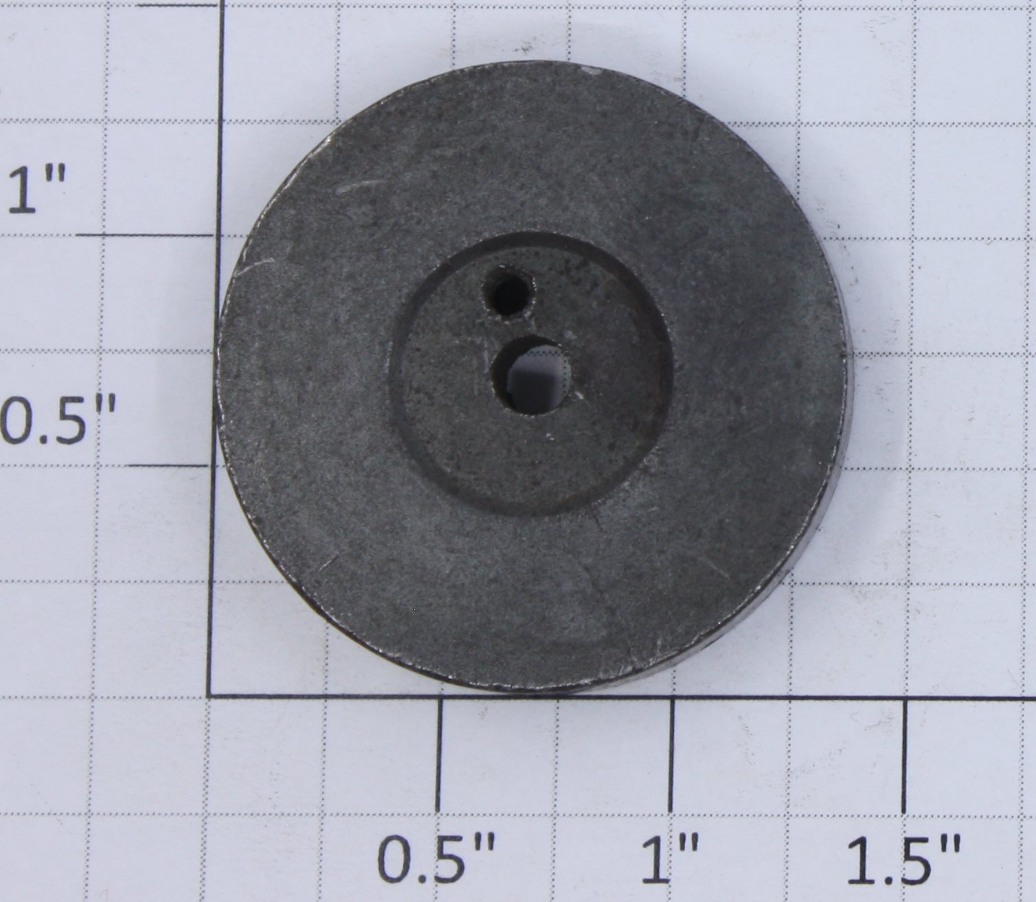 Lionel 2035-129 Plain Center Wheel (Half Moon)