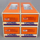 Lionel 6-39129 Santa Fe Hi-Level Aluminum Car Set LN/Box