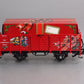 LGB 42210 G Scale The Christmas Train Red Gondola w/Red Gift Box Load LN