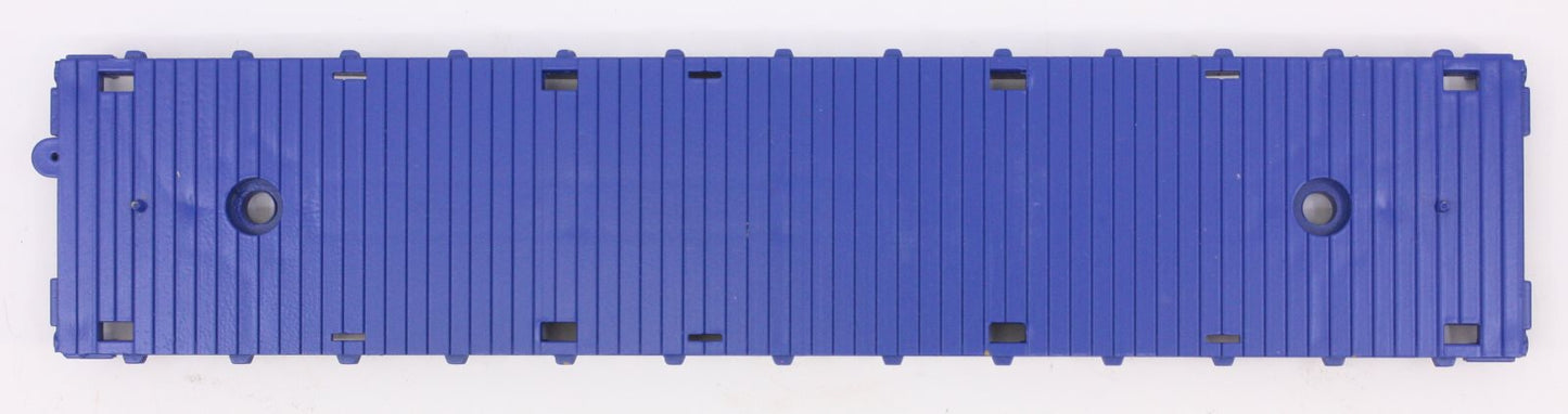 American Flyer BN6926 S Gauge "Burlington Northern" Blue Plastic Flat Car
