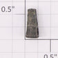 American Flyer PA10591-3 Die-Cast Blackened Tender Front Left Hand Step