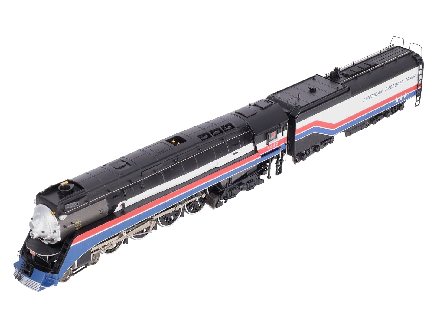 MTH 80-3119-1 HO Scale Freedom Train GS-4 4-8-4 Steam Engine w/PS 3.0
