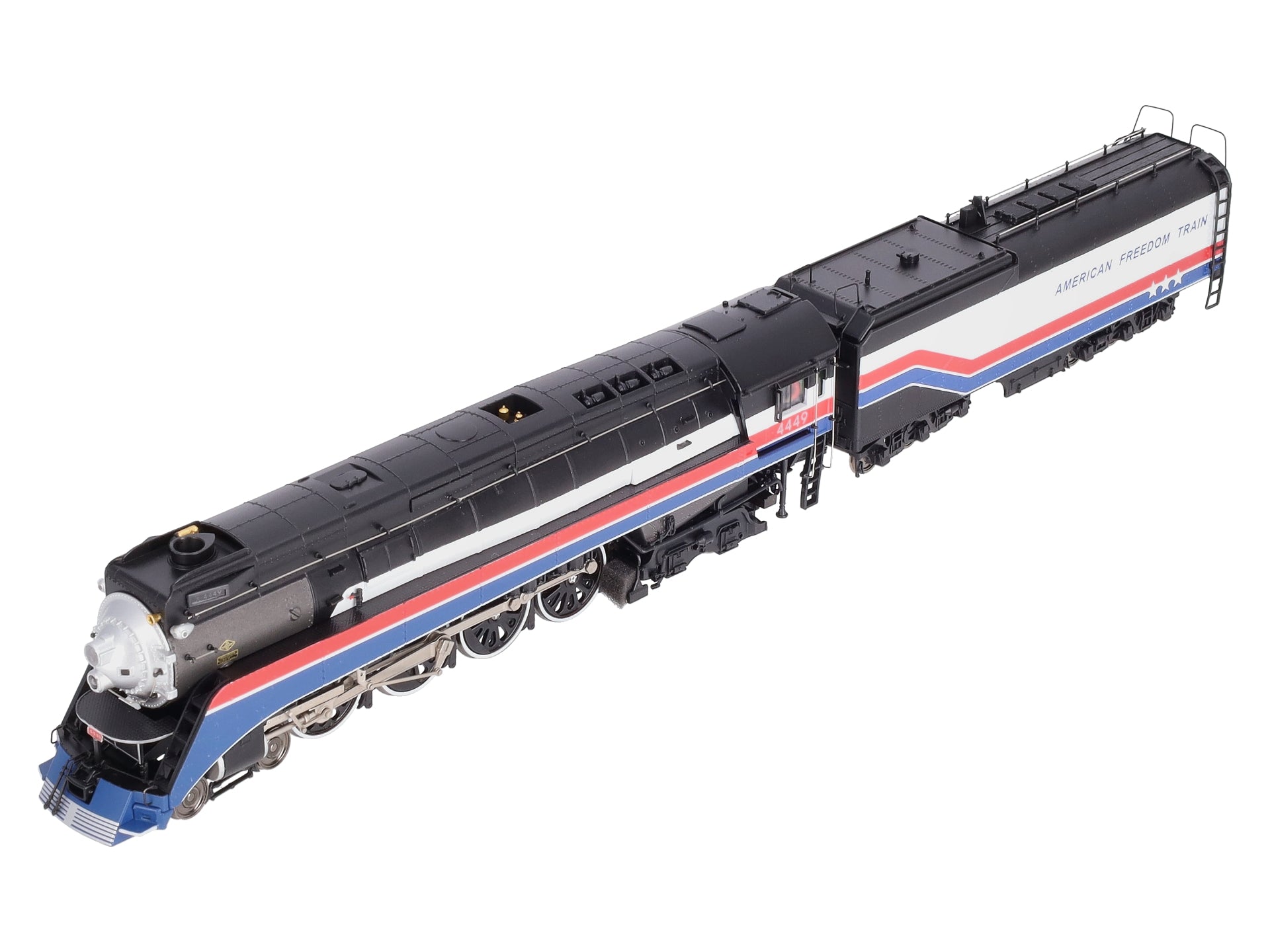 MTH 80-3119-1 HO Scale Freedom Train GS-4 4-8-4 Steam Engine w/PS 3.0