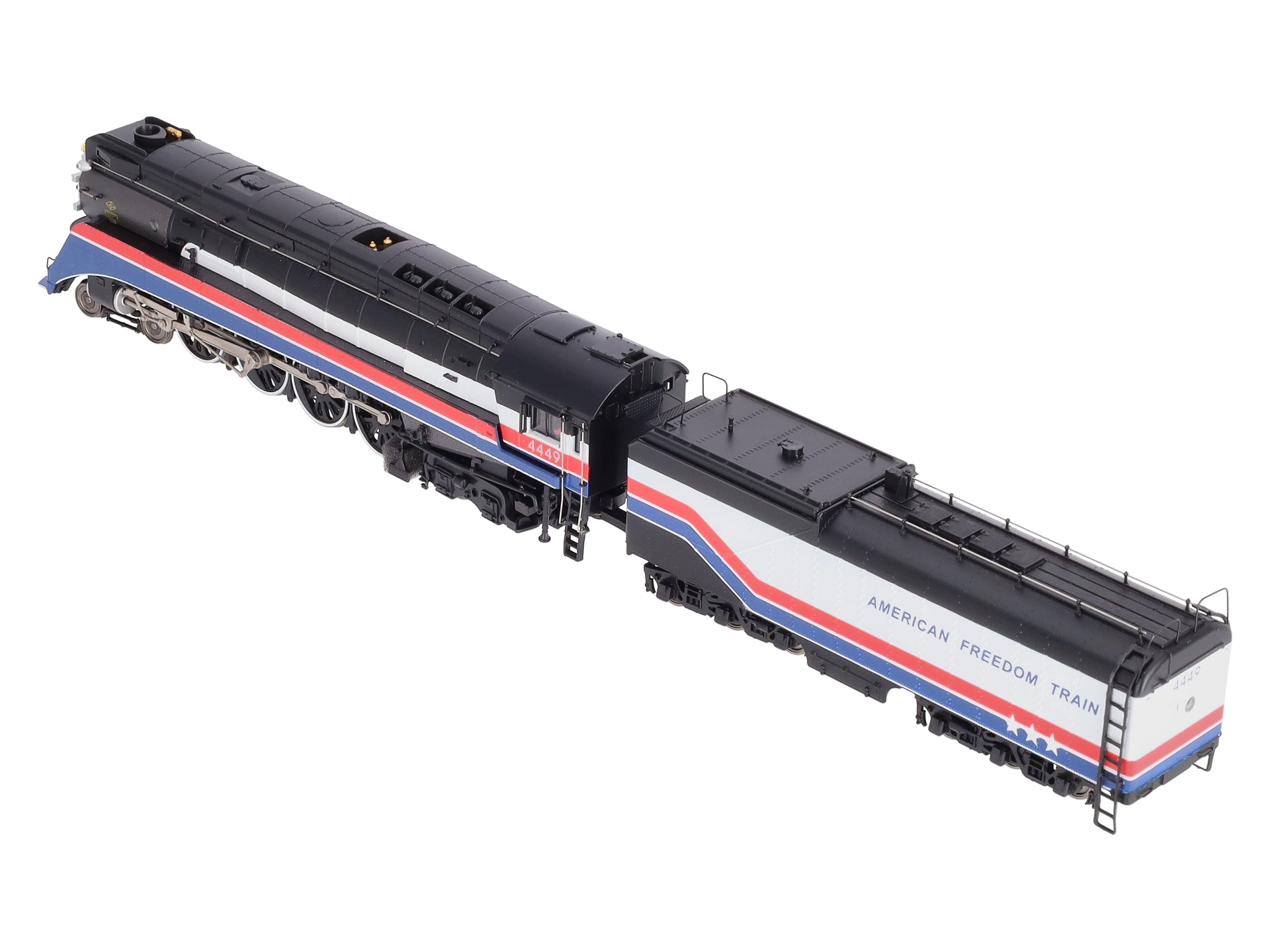 MTH 80-3119-1 HO Scale Freedom Train GS-4 4-8-4 Steam Engine w/PS 3.0