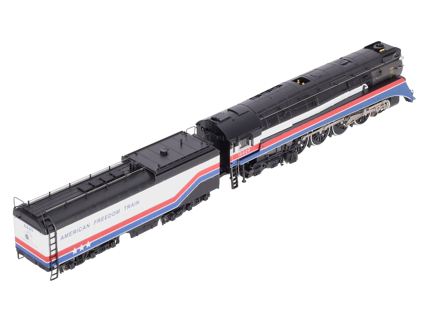 MTH 80-3119-1 HO Scale Freedom Train GS-4 4-8-4 Steam Engine w/PS 3.0