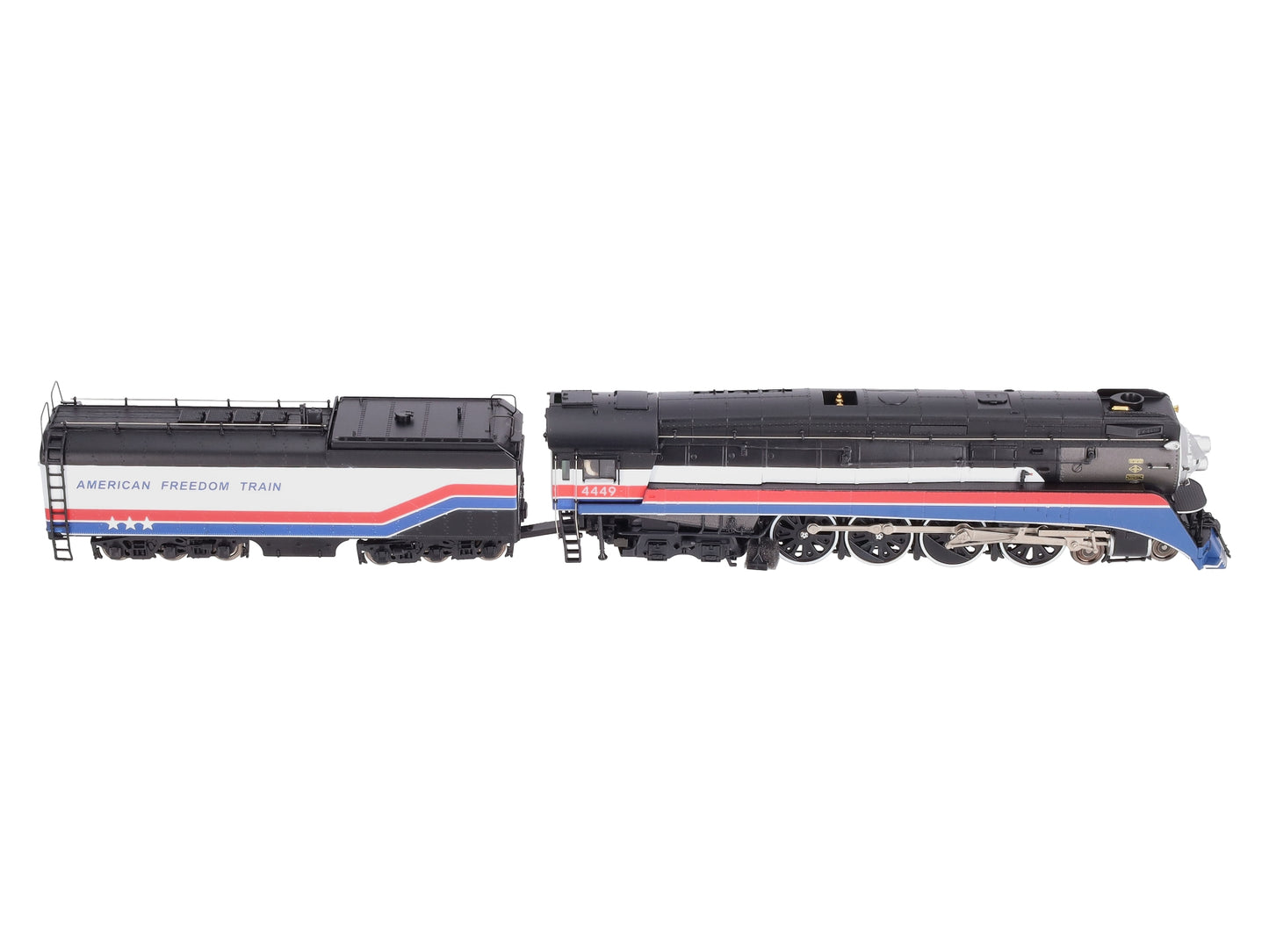 MTH 80-3119-1 HO Scale Freedom Train GS-4 4-8-4 Steam Engine w/PS 3.0