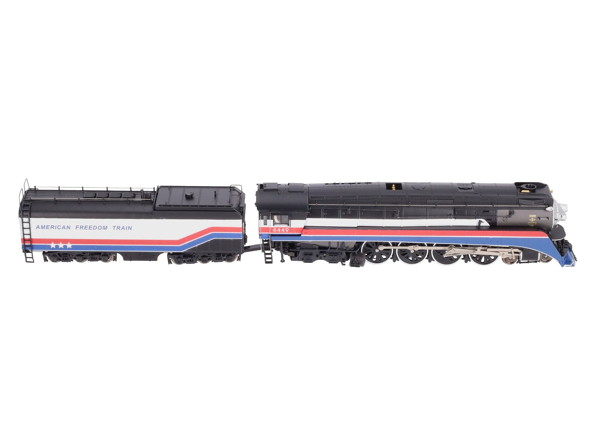 MTH 80-3119-1 HO Scale Freedom Train GS-4 4-8-4 Steam Engine w/PS 3.0