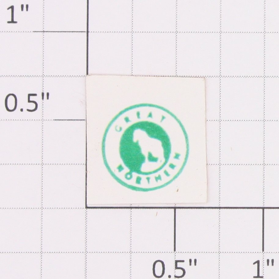 Lionel 8762-11 Great Northern Green Sticker Decal