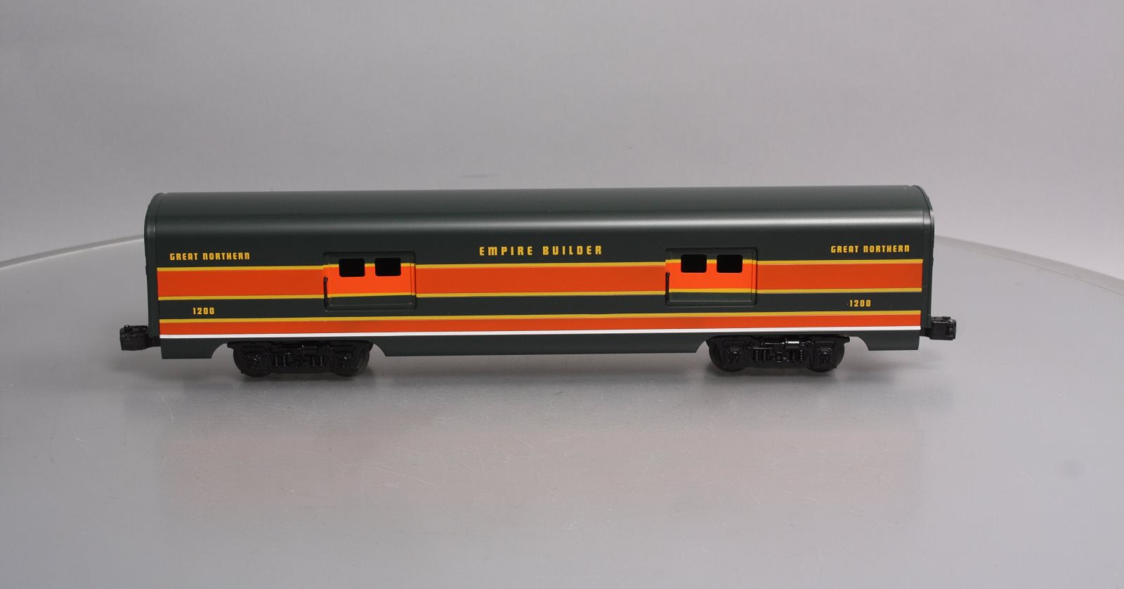 Lionel 6-19116 O Great Northern Aluminum Baggage Car #1200 NIB